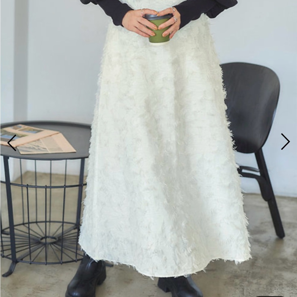 Fringe Flare Skirt